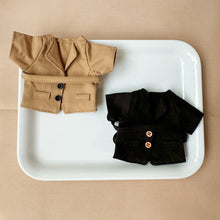 Load image into Gallery viewer, 17cm Labubu Vintage Cozy Coat Fashion Outfits Miniature Doll Clothes for 17cm Cotton Dolls DIY Wardrobe Accessories
