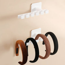 Load image into Gallery viewer, No Punching 6 Hooks Hat Holder Wall Mount Baseball Cap Multifunctional Hanger Wardrobe Hat Storage Hooks
