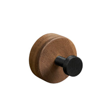 Load image into Gallery viewer, Simple Solid Wood Hook Walnut Key Decorative Towel Holder Hook Wall Mounted Hooks Storage Rack For Bathroom Kitchen
