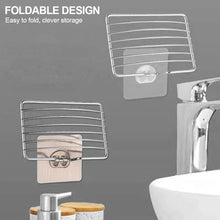 Load image into Gallery viewer, 1PC Stainless Steel Bathroom Soap Holder No-Drill Wall-Mounted Design, Single Layer Drainage Design, Simple And Practical Bathroom Shelf
