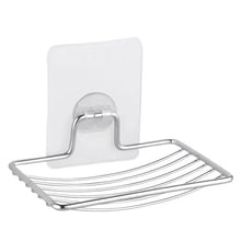 Load image into Gallery viewer, 1PC Stainless Steel Bathroom Soap Holder No-Drill Wall-Mounted Design, Single Layer Drainage Design, Simple And Practical Bathroom Shelf
