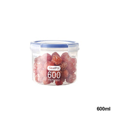 Load image into Gallery viewer, Large Transparent Plastic Food Storage Containers With Seal Moisture-Proof Kitchen Organizer Jars For Grains Spices And Dry Goods
