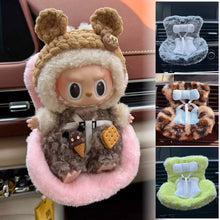 Load image into Gallery viewer, Suitable for 17cm Labubu Pendant Cute Car Safety Seat Car Air Outlet Decoration Car Interior Decoration Ornaments
