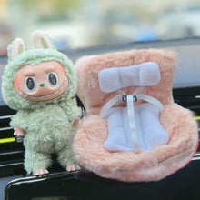 Load image into Gallery viewer, Suitable for 17cm Labubu Pendant Cute Car Safety Seat Car Air Outlet Decoration Car Interior Decoration Ornaments
