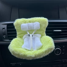 Load image into Gallery viewer, Suitable for 17cm Labubu Pendant Cute Car Safety Seat Car Air Outlet Decoration Car Interior Decoration Ornaments
