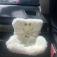 Load image into Gallery viewer, Suitable for 17cm Labubu Pendant Cute Car Safety Leopard Print Seat Car Air Outlet Decoration Car Interior Decoration Ornaments

