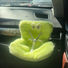 Load image into Gallery viewer, Suitable for 17cm Labubu Pendant Cute Car Safety Leopard Print Seat Car Air Outlet Decoration Car Interior Decoration Ornaments
