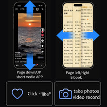 Load image into Gallery viewer, 7 Keys Bluetooth 5.0 Fingertip Wireless Remote Control Page Turner Scroller For TikTok Scrolling
