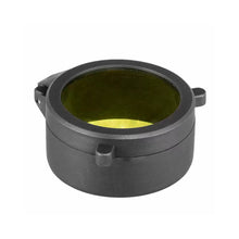 Load image into Gallery viewer, 30-69mm Rifle Scope Cover Yellow Quick Flip Spring Up Open Lens Cover Cap Eye Protect Objective Lens Eye Caliber Pistol
