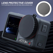 Load image into Gallery viewer, Dust-proof Lens Protective Case Cap Non Slip Lens Protective Cover Silicone for DJI Osmo Action5pro/4/3 Camera Accessories
