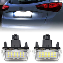 Load image into Gallery viewer, 1/2Pcs Car Rear License Number Plate Light LED Lamp Whte For Toyota Camry 2012-2016 YARISL VIOS COROLLA 2014-2016 Accessories
