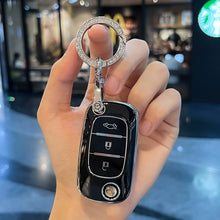 Load image into Gallery viewer, 3 Buttons TPU Key Case Cover for LADA Vesta Granta XRay Kalina Priora Sedan Sport for Renault Fluence Clio Megane for Mercedes
