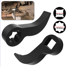 Load image into Gallery viewer, Horn Type Half Axle Disassembly Tool Drive Shaft Pry Bar Adapter For 1/2 Ratchet Open-end Wrenches Disassembling Axles Repair Tool
