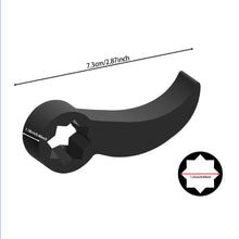 Load image into Gallery viewer, Horn Type Half Axle Disassembly Tool Drive Shaft Pry Bar Adapter For 1/2 Ratchet Open-end Wrenches Disassembling Axles Repair Tool
