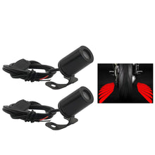 Load image into Gallery viewer, 2Pcs 12V Motorcycle Angel Wings LED Underbody Light Projector Ghost Light Goldwing Welcome Brake Taillights Motorcycle Accessories
