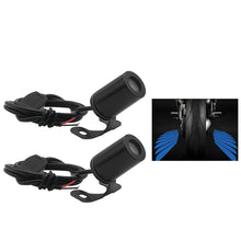 Load image into Gallery viewer, 2Pcs 12V Motorcycle Angel Wings LED Underbody Light Projector Ghost Light Goldwing Welcome Brake Taillights Motorcycle Accessories
