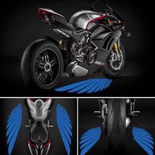 Load image into Gallery viewer, 2Pcs 12V Motorcycle Angel Wings LED Underbody Light Projector Ghost Light Goldwing Welcome Brake Taillights Motorcycle Accessories
