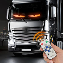 Load image into Gallery viewer, Devil Eye LED Truck Car Pixel Panel Light Remote Control Soft Foldable Lighting Graffiti Scrolling For Board Windshield Advertising Screen
