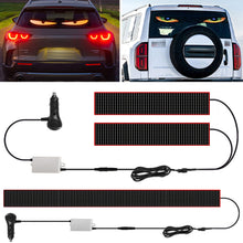 Load image into Gallery viewer, Devil Eye LED Truck Car Pixel Panel Light Remote Control Soft Foldable Lighting Graffiti Scrolling For Board Windshield Advertising Screen
