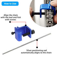 Load image into Gallery viewer, Motorcycle Chain Alignment Quick Accurate Alignment Tool For ATV Bike Sprocket Sport Dirt Bike
