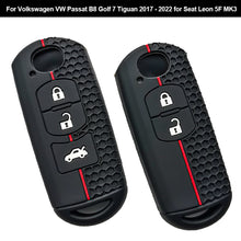 Load image into Gallery viewer, 2 Buttons Silicone Key Case Cover Protected Fob Accessories For Mazda 2 3 6 Axela Atenza CX-5 CX5 CX-3 CX-7 CX8 CX-9 2016 - 2019
