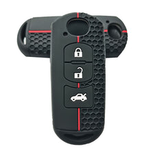 Load image into Gallery viewer, 2 Buttons Silicone Key Case Cover Protected Fob Accessories For Mazda 2 3 6 Axela Atenza CX-5 CX5 CX-3 CX-7 CX8 CX-9 2016 - 2019
