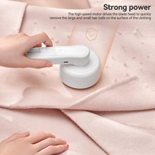 Load image into Gallery viewer, USB Rechargeable Electric Lint Remover Fluff Pellets Cut Fuzz Pellet Trimmer Machine Portable Sweater Shaver Fuzz Spooling Machine Pellets Removal Cutter
