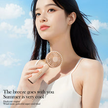 Load image into Gallery viewer, Handheld Mini Fan Portable Pocket Fan USB Charging Fan Rechargable Summer Cooling Fan for Home Outdoor Office
