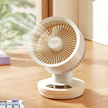 Load image into Gallery viewer, Portable Mini Table Fan USB Rechargeable Quiet Desktop Electric Fan High Quality Student Dormitory Small Cooling Fan
