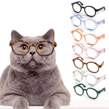 Load image into Gallery viewer, 1PC Cool Pet Cat Glasses Dog Glasses For Little Dog Cat Sunglasses Reflection Photos Props For Photography Pet Cat Accessories

