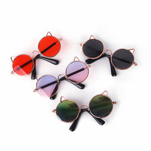 Load image into Gallery viewer, 1PC Cool Pet Cat Glasses Dog Glasses For Little Dog Cat Sunglasses Reflection Photos Props For Photography Pet Cat Accessories
