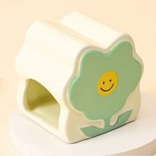 Load image into Gallery viewer, Ceramic Hamster House for Small Animals Outdoor Mushroom Cave Small Animal Food for Home Hamster Keeping Gifts
