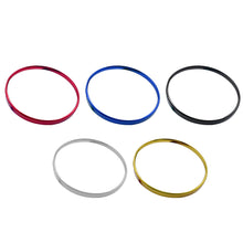 Load image into Gallery viewer, Car Headlight Switch Decorative Frame Aluminum Alloy Trim Ring Sticker For Golf Jett MK5 MK6 Passat B6 B7 CC Touran Tiguan
