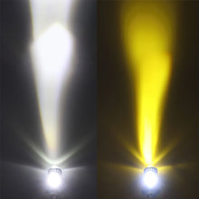 Load image into Gallery viewer, Motorcycle LED Headlight Projector Lens H4/BA20D/H6 LED COB Fog Lamp Bulb ATV Scooter Driving Spotlight Lamp
