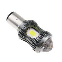 Load image into Gallery viewer, Motorcycle LED Headlight Projector Lens H4/BA20D/H6 LED COB Fog Lamp Bulb ATV Scooter Driving Spotlight Lamp
