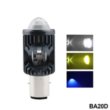 Load image into Gallery viewer, Motorcycle LED Headlight 3030 Chips Strobe Flash Beam Scooter Motorbike H4 BA20D PX15D Headlamp Headlight Bulbs
