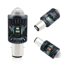 Load image into Gallery viewer, Motorcycle LED Headlight 3030 Chips Strobe Flash Beam Scooter Motorbike H4 BA20D PX15D Headlamp Headlight Bulbs
