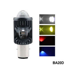 Load image into Gallery viewer, Motorcycle LED Headlight 3030 Chips Strobe Flash Beam Scooter Motorbike H4 BA20D PX15D Headlamp Headlight Bulbs
