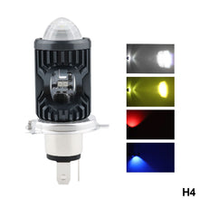 Load image into Gallery viewer, Motorcycle LED Headlight 3030 Chips Strobe Flash Beam Scooter Motorbike H4 BA20D PX15D Headlamp Headlight Bulbs
