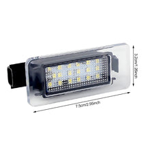 Load image into Gallery viewer, 1/2pcs 12V Car LED Number Plate Lamp White License Plate Light Assembly For Nissan Dacia Duster 2018 2019 2020 2021 2022

