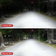 Load image into Gallery viewer, Motorcycle Led Headlight H4 BA20D Headlight Projector Lens Moto Signal Lamp Bulb White Yellow Head Lamp
