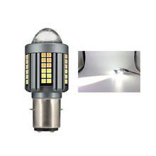 Load image into Gallery viewer, Motorcycle Led Headlight H4 BA20D Headlight Projector Lens Moto Signal Lamp Bulb White Yellow Head Lamp
