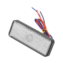 Load image into Gallery viewer, Motorcycle Rectangle Reflector Tail Light Brake Lamp Motorcycle Rear Light Car ATV LED Reflectors Truck Side Warning Lights
