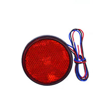 Load image into Gallery viewer, Motorcycle Round Reflector Tail Light Brake Lamp Motorcycle Rear Light Car ATV LED Reflectors Truck Side Warning Lights
