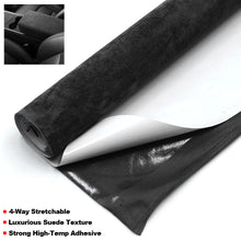 Load image into Gallery viewer, 20x30cm 20/30/40/50x150cm Suede Fabric Self-adhesive Adhesive Cloth Decal Car Interior Modification Door Panel Center Console Sticker DIY
