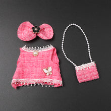 Load image into Gallery viewer, Miniature Princess Dress and Backpack Set for 17cm Labubu Dolls Cute DIY Doll Clothes Fashion Accessories Lovely Outfit Gifts for Girls Friends
