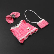 Load image into Gallery viewer, Miniature Princess Dress and Backpack Set for 17cm Labubu Dolls Cute DIY Doll Clothes Fashion Accessories Lovely Outfit Gifts for Girls Friends
