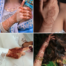 Load image into Gallery viewer, Creative Tattoo Sticker Waterproof Brown Red Lace Tattoo Sticker Crimson Lace Tattoo Sticker
