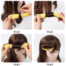 Load image into Gallery viewer, 6pcs/set Non Thermal Curling Irons Sponge Iron Wire No Damage To Hair Curling Iron Big Wave Curling Iron Tool
