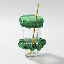 Load image into Gallery viewer, Large Intestine Hair Ring Cup Cover Set Nightclub Anti Drug Artifact Waterproof Cup Cover Elastic Rubber Band Cup Cover Hair Rope
